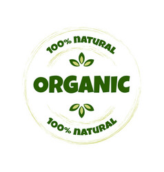 Organic And Natural Products Sticker