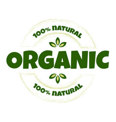 Organic And Natural Products Sticker