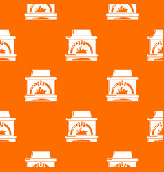 Blast Furnace Pattern Orange