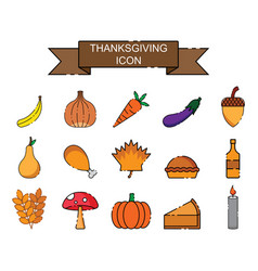 Thanksgiving Icon Set