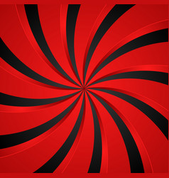 Black And Red Spiral Swirl Radial Background