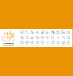 Accounting Icon Set