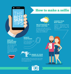 Best Selfie Tips How To Make Infographic