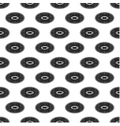 Oval Sports Arena Pattern Seamless