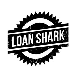 Loan Shark Rubber Stamp