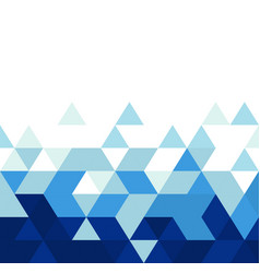 Abstract blue triangle modern template Royalty Free Vector