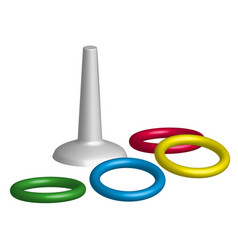 Game Throwing Rings Toys In 3d