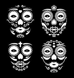 Mexican La Catrina Face Design