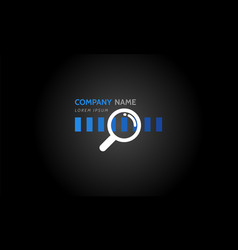 Search Symbol Data Logo Magnifying Glass Icon