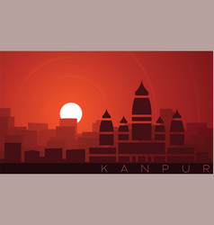 Kanpur Low Sun Skyline Scene