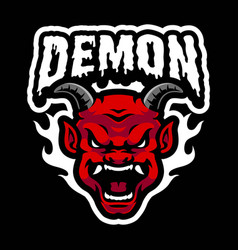 Demon Devil Mascot Logo Design