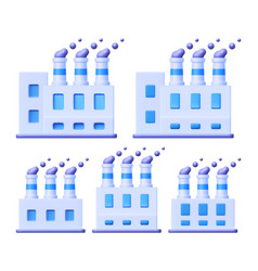 3d Factory Icon