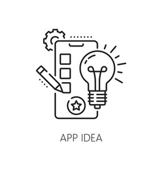 App Idea Web App Develop And Optimization Icon