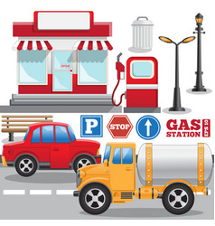 Elements Of The Gas Station