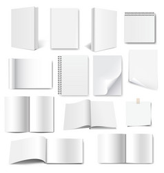 Book Collection Set Isolated White Background