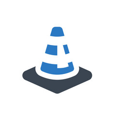 Road Cone Alert Icon