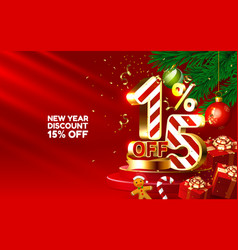 New Year Discount Merry Christmas Sale 15 Off