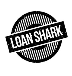 Loan Shark Rubber Stamp