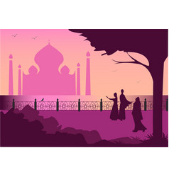 Agra India Flat Drawing Flat