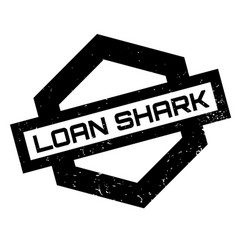 Loan Shark Rubber Stamp