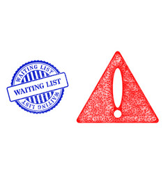 Textured Waiting List Stamp Seal And Network