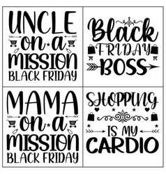 Black Friday Svg Bundle Graphic