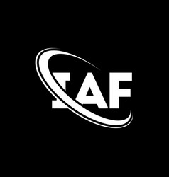 Iaf Logo Letter Letter Logo Design