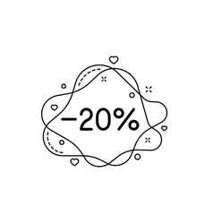 Black Bubble Shape Discount Minus 20 Percent