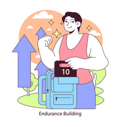 Endurance Training Concept Flat