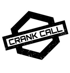 Crank Call Rubber Stamp