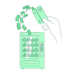 Contactless Micropayment Thin Line Concept