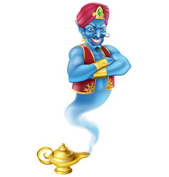 Evil Genie And Magic Oil Lamp