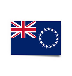 Rectangle Flag Of Cook Islands