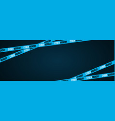 Cyber Monday Banner Blue Crossed Ribbons Big