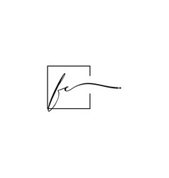 Fc Signature Square Logo Initial Concept