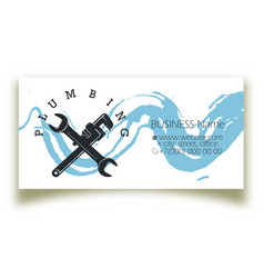 Plumbing Business Card Concept