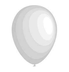 White Balloon Helium Floating