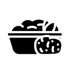 Mashed Potatoes Glyph Icon