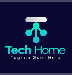 Tech Home Logo Design