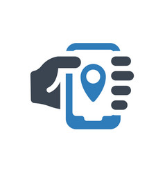 Mobile Tracking App Icon