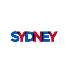 Sydney In The Australia Emblem Design