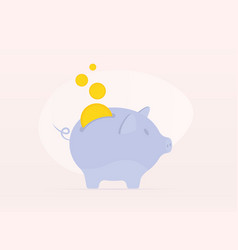 Piggy Bank Icon Concept Money Saving