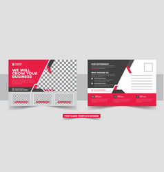 Corporate Postcard Template Design