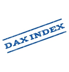 Dax Index Watermark Stamp