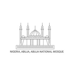 Nigeria Abuja Abuja National Mosque Travel