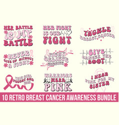 Retro Breast Cancer Awareness Bundle