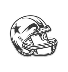 American Football Helmet Design