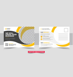 Corporate Postcard Template Design