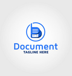 Make Document Logo Design Template