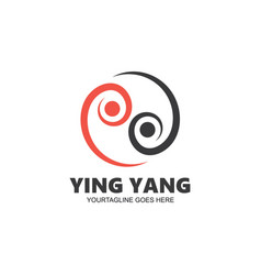 Yin Yang People Concept Design Icon